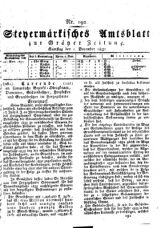 Steyermärkisches Amtsblatt zur Grätzer Zeitung 18321201 Seite: 1