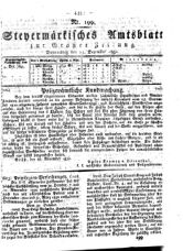 Steyermärkisches Amtsblatt zur Grätzer Zeitung 18321213 Seite: 1