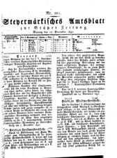 Steyermärkisches Amtsblatt zur Grätzer Zeitung 18321217 Seite: 1