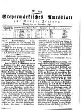 Steyermärkisches Amtsblatt zur Grätzer Zeitung 18321224 Seite: 1