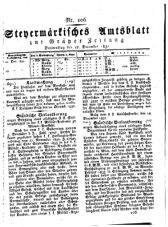 Steyermärkisches Amtsblatt zur Grätzer Zeitung 18321227 Seite: 1