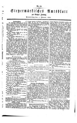 Steyermärkisches Amtsblatt zur Grätzer Zeitung 18330117 Seite: 1