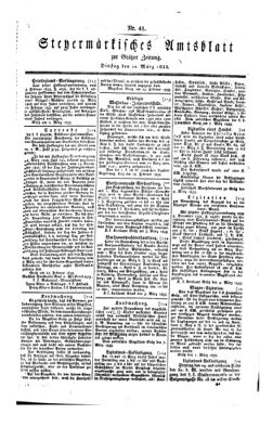 Steyermärkisches Amtsblatt zur Grätzer Zeitung 18330312 Seite: 3