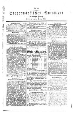 Steyermärkisches Amtsblatt zur Grätzer Zeitung 18330330 Seite: 1