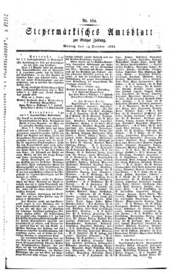 Steyermärkisches Amtsblatt zur Grätzer Zeitung 18331014 Seite: 1