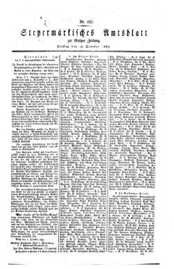 Steyermärkisches Amtsblatt zur Grätzer Zeitung 18331015 Seite: 1