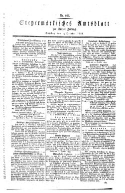 Steyermärkisches Amtsblatt zur Grätzer Zeitung 18331019 Seite: 1