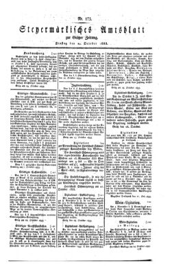 Steyermärkisches Amtsblatt zur Grätzer Zeitung 18331029 Seite: 1