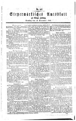 Steyermärkisches Amtsblatt zur Grätzer Zeitung 18331228 Seite: 1