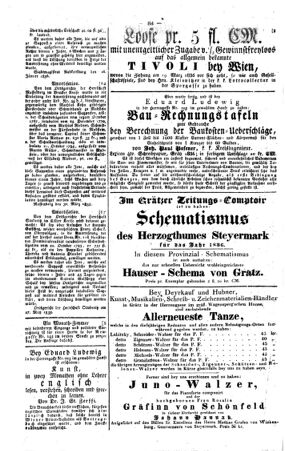 Steyermärkisches Amtsblatt zur Grätzer Zeitung 18360204 Seite: 4