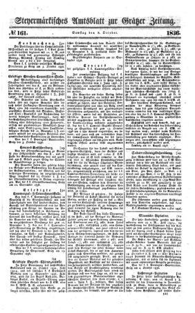 Steyermärkisches Amtsblatt zur Grätzer Zeitung