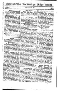 Steyermärkisches Amtsblatt zur Grätzer Zeitung 18370523 Seite: 1