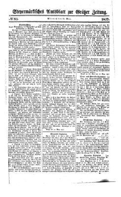 Steyermärkisches Amtsblatt zur Grätzer Zeitung 18370524 Seite: 1