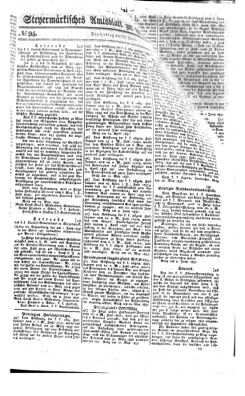 Steyermärkisches Amtsblatt zur Grätzer Zeitung 18370615 Seite: 1