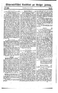 Steyermärkisches Amtsblatt zur Grätzer Zeitung 18370708 Seite: 1