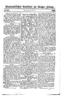 Steyermärkisches Amtsblatt zur Grätzer Zeitung 18370717 Seite: 1