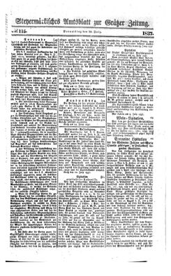 Steyermärkisches Amtsblatt zur Grätzer Zeitung 18370720 Seite: 1