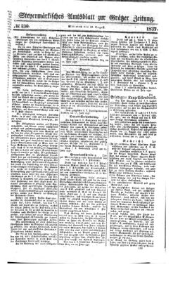 Steyermärkisches Amtsblatt zur Grätzer Zeitung 18370816 Seite: 1