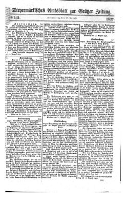 Steyermärkisches Amtsblatt zur Grätzer Zeitung 18370817 Seite: 1