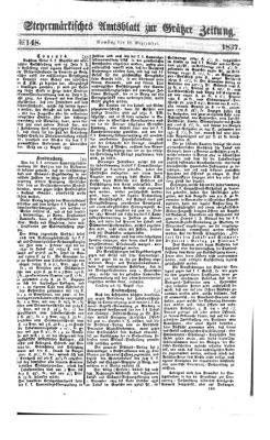 Steyermärkisches Amtsblatt zur Grätzer Zeitung 18370916 Seite: 1