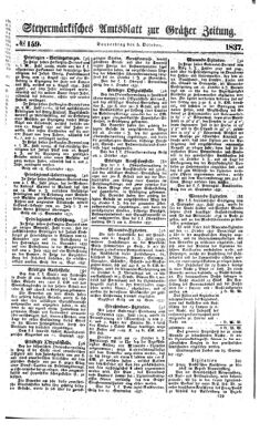 Steyermärkisches Amtsblatt zur Grätzer Zeitung 18371005 Seite: 1