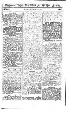 Steyermärkisches Amtsblatt zur Grätzer Zeitung 18371012 Seite: 1