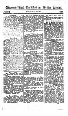 Steyermärkisches Amtsblatt zur Grätzer Zeitung 18371014 Seite: 1