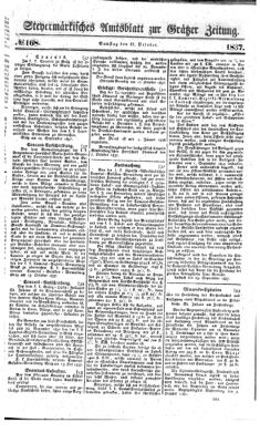 Steyermärkisches Amtsblatt zur Grätzer Zeitung 18371021 Seite: 1