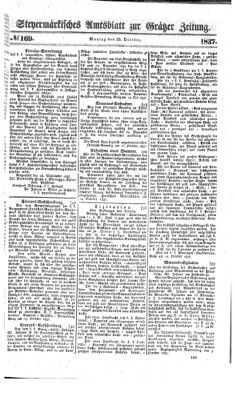 Steyermärkisches Amtsblatt zur Grätzer Zeitung 18371023 Seite: 1