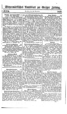 Steyermärkisches Amtsblatt zur Grätzer Zeitung 18371031 Seite: 1