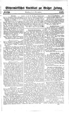 Steyermärkisches Amtsblatt zur Grätzer Zeitung 18371104 Seite: 1