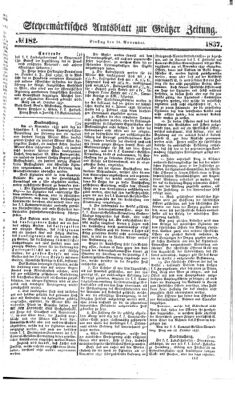 Steyermärkisches Amtsblatt zur Grätzer Zeitung 18371114 Seite: 1