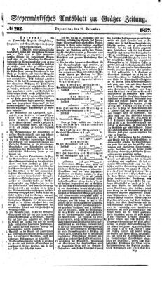 Steyermärkisches Amtsblatt zur Grätzer Zeitung 18371221 Seite: 1