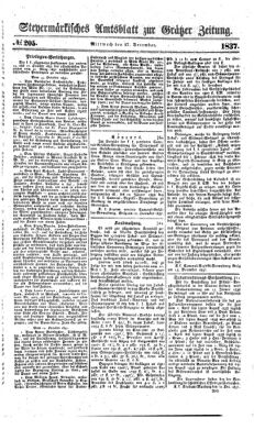 Steyermärkisches Amtsblatt zur Grätzer Zeitung 18371227 Seite: 1