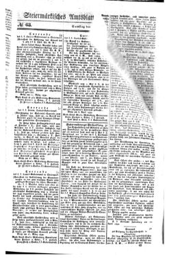 Steyermärkisches Amtsblatt zur Grätzer Zeitung 18390420 Seite: 1