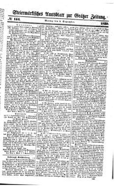 Steyermärkisches Amtsblatt zur Grätzer Zeitung 18390909 Seite: 1