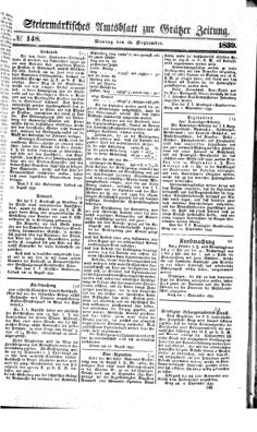 Steyermärkisches Amtsblatt zur Grätzer Zeitung 18390916 Seite: 1