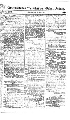 Steyermärkisches Amtsblatt zur Grätzer Zeitung 18391028 Seite: 1