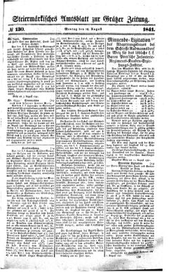 Steyermärkisches Amtsblatt zur Grätzer Zeitung 18410816 Seite: 1