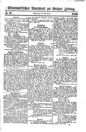 Steyermärkisches Amtsblatt zur Grätzer Zeitung 18420620 Seite: 3