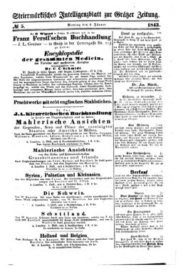 Steyermärkisches Amtsblatt zur Grätzer Zeitung 18430109 Seite: 3