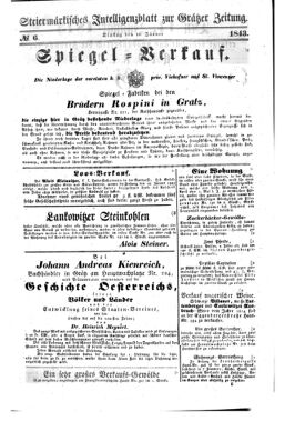 Steyermärkisches Amtsblatt zur Grätzer Zeitung 18430109 Seite: 7