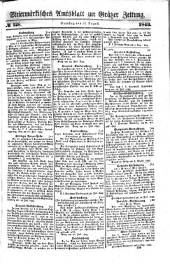 Steyermärkisches Amtsblatt zur Grätzer Zeitung 18430812 Seite: 3