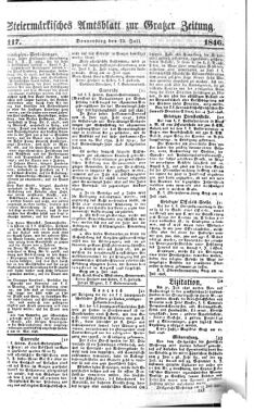 Steyermärkisches Amtsblatt zur Grätzer Zeitung 18460721 Seite: 9