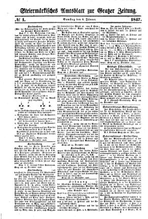 Steyermärkisches Amtsblatt zur Grätzer Zeitung 18470102 Seite: 3