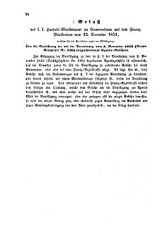 Verordnungsblatt für den Dienstbereich des K.K. Finanzministeriums für die im Reichsrate Vertretenen Königreiche und Länder : [...] : Beilage zu dem Verordnungsblatte für den Dienstbereich des K.K. Österr. Finanz-Ministeriums  18540225 Seite: 4