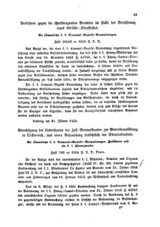 Verordnungsblatt für den Dienstbereich des K.K. Finanzministeriums für die im Reichsrate Vertretenen Königreiche und Länder : [...] : Beilage zu dem Verordnungsblatte für den Dienstbereich des K.K. Österr. Finanz-Ministeriums  18540228 Seite: 19