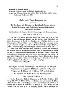 Verordnungsblatt für den Dienstbereich des K.K. Finanzministeriums für die im Reichsrate Vertretenen Königreiche und Länder : [...] : Beilage zu dem Verordnungsblatte für den Dienstbereich des K.K. Österr. Finanz-Ministeriums  18540316 Seite: 3