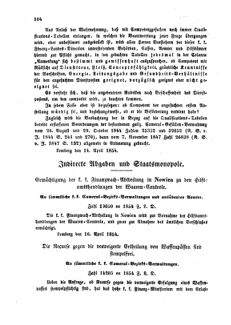 Verordnungsblatt für den Dienstbereich des K.K. Finanzministeriums für die im Reichsrate Vertretenen Königreiche und Länder : [...] : Beilage zu dem Verordnungsblatte für den Dienstbereich des K.K. Österr. Finanz-Ministeriums  18540501 Seite: 2