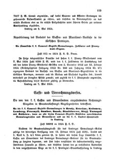 Verordnungsblatt für den Dienstbereich des K.K. Finanzministeriums für die im Reichsrate Vertretenen Königreiche und Länder : [...] : Beilage zu dem Verordnungsblatte für den Dienstbereich des K.K. Österr. Finanz-Ministeriums  18540512 Seite: 7